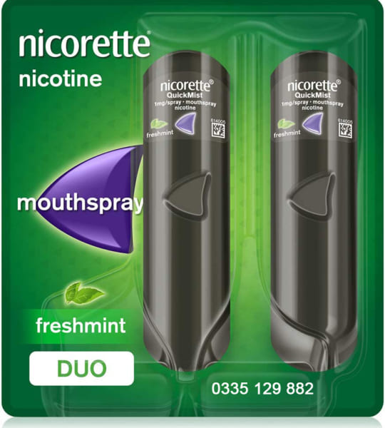 Nicorette mouth spray 01