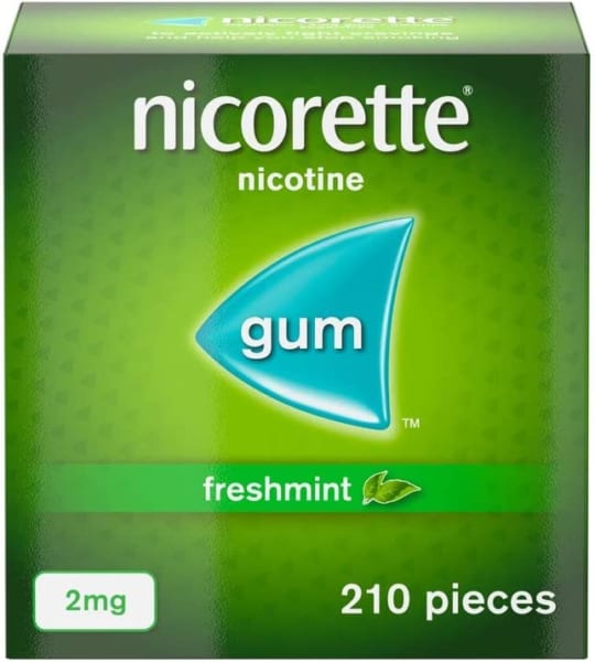 nicorette 2mg-210v