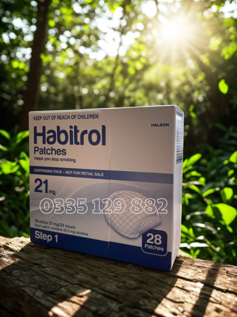 Hộp miếng dán cai thuốc Habitrol 21mg