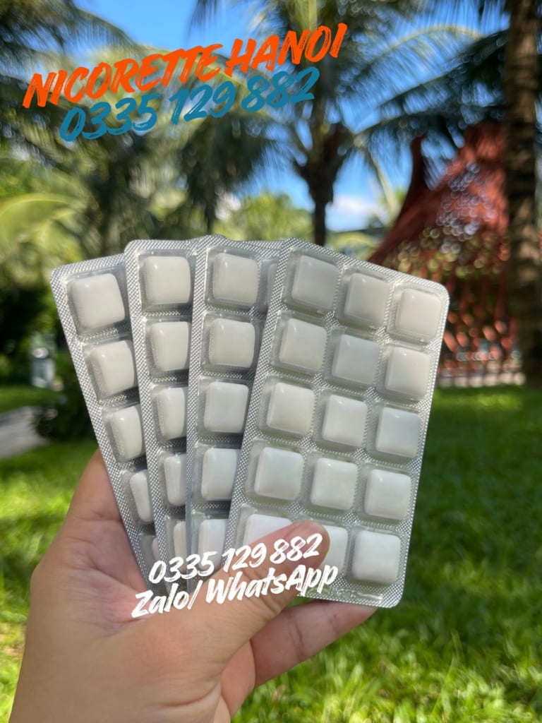 nicorette gum 2mg icy white