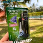 xịt cai thuốc lá nicorette 1mg 150 lần
